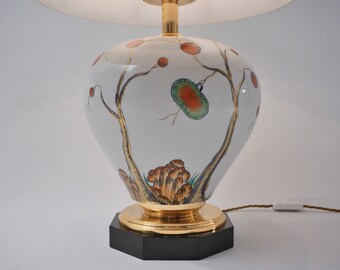 Giulia Mangani ランプ Giulia Mangani Vintage Porcelain Lamp Chinoiserie With