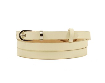Cream belts for dresses Clearance