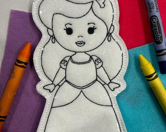 Ariel Coloring Doll