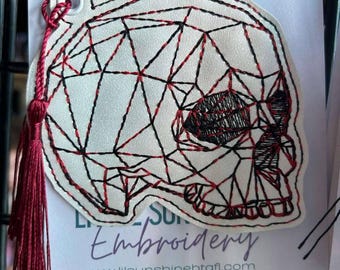 Geo-Skull Bookmark