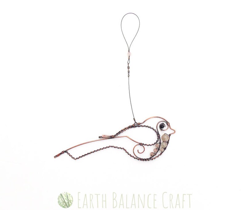 Bird - Tilonia Handmade Stuffed Hanging (3.18 Feet) main image 1