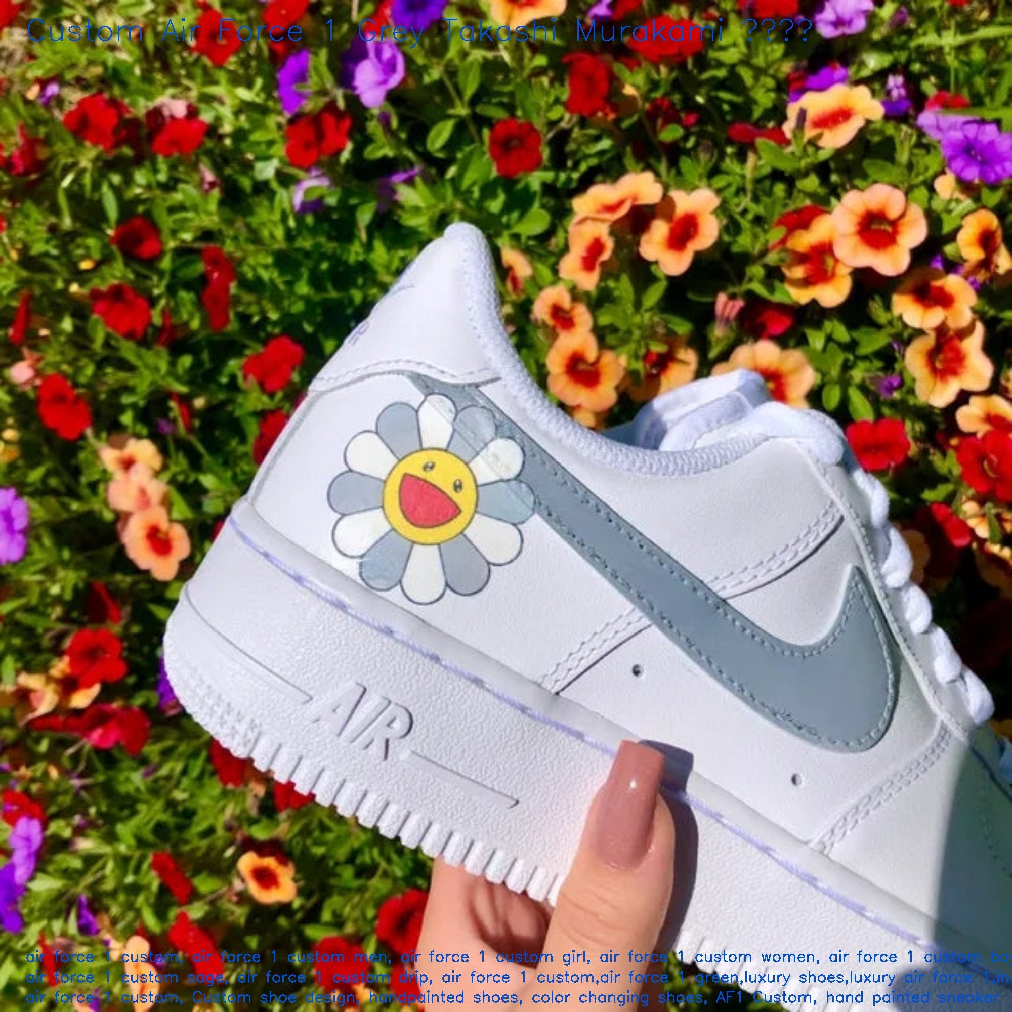Customiser Makes Takashi Murakami Flower Nike Blazers - Sneaker Freaker