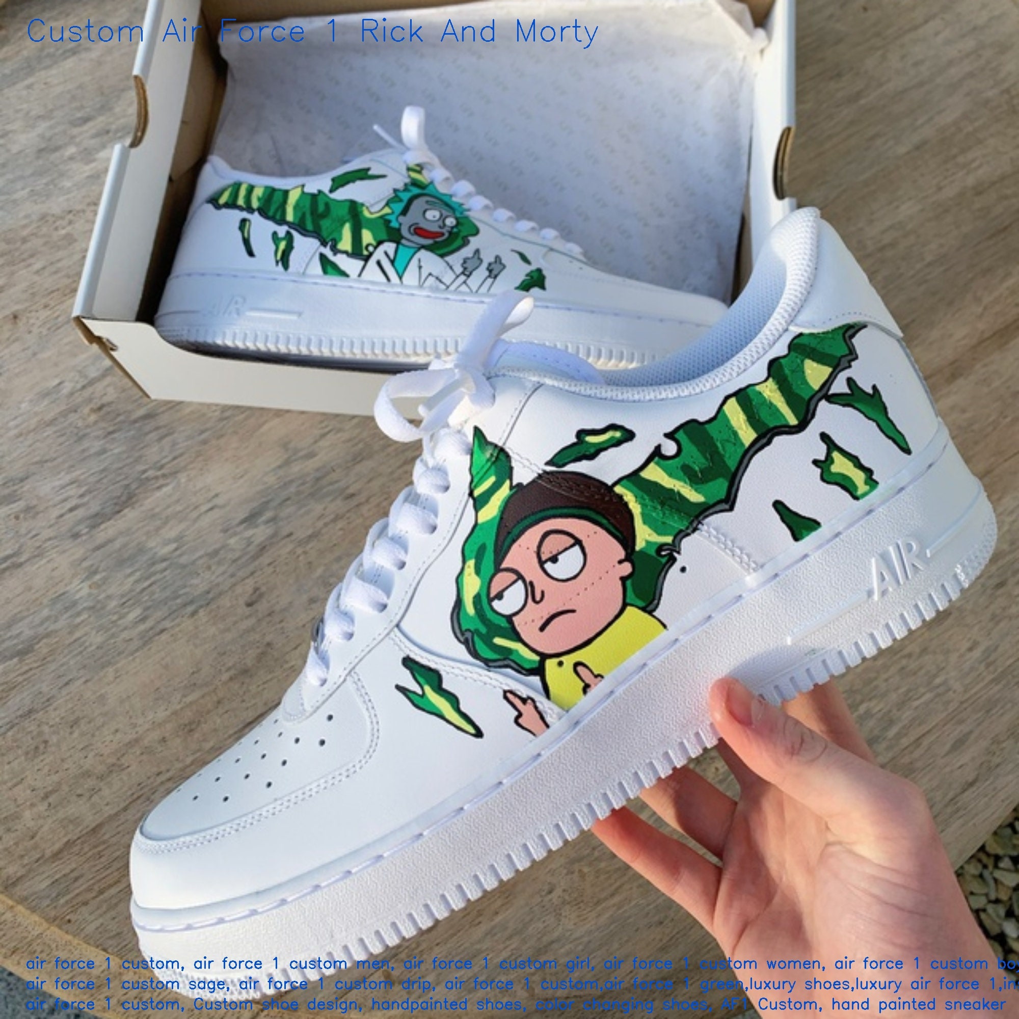 Hot Rick and Morty Universe 3D Custom Jordan Shoes - Rick and Morty Shop