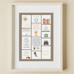 Collage de citas inspirado en &quot;Tienes un e-mail&quot; con descarga instantánea