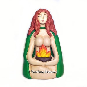 Brigid, Brigith, Celtic Goddess (statue, statuette, figurine)