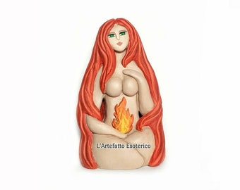 Brigid, diosa celta (estatua, figurilla, figura) 10 cm