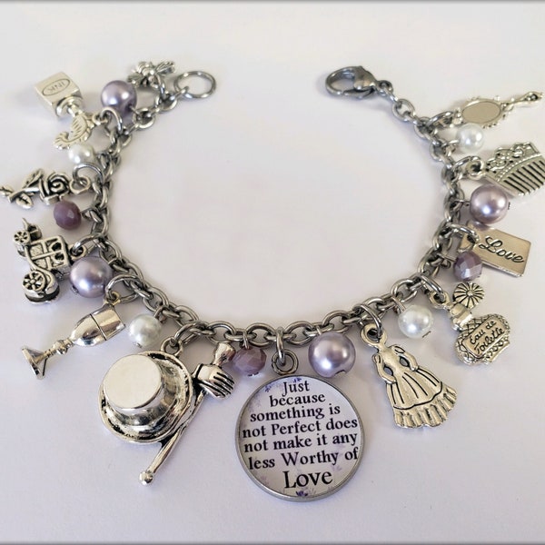 Bridgerton, Book inspired theme Bracelet, Daphne,  Bridgerton romance book,  literature gifts, Bridgerton Gifts, Bridgerton Style Jewelry