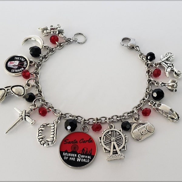 Lost Vampire Boys, Lost Vampire bracelet, Horror Bracelet,  80's classic Vampire, Lost and boys vamp classic, The Lost Vampire Boys fan gift