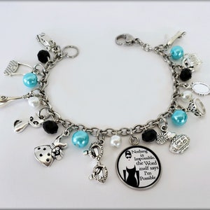 Breakfast at Tiffany&#39;s Charm Bracelet: Audrey Hepburn Style Jewelry