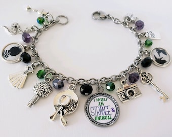 Beetle Spooky Juice Charm Bracelet: Halloween Fandom Jewelry