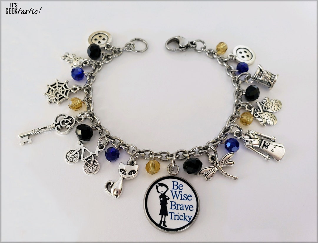 Coraline Bracelet, Coraline Gift Book Theme, Coraline Dragonfly