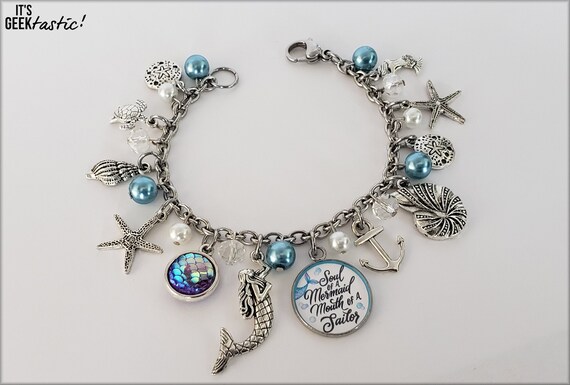 Mermaid Jewelry, Mermaid Bracelet Gift - Etsy