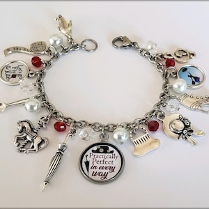 Mary Poppins Charm Bracelet: Musical Theater Jewelry