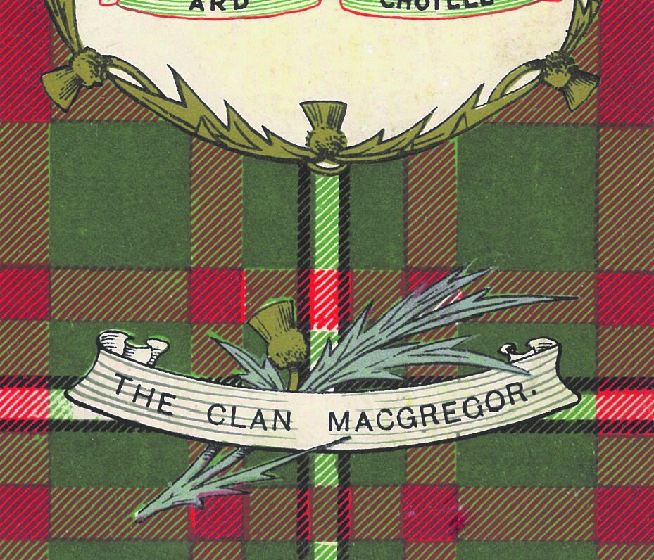 MacGregor Ancient Tartan Crest Men's Short - Cross Style