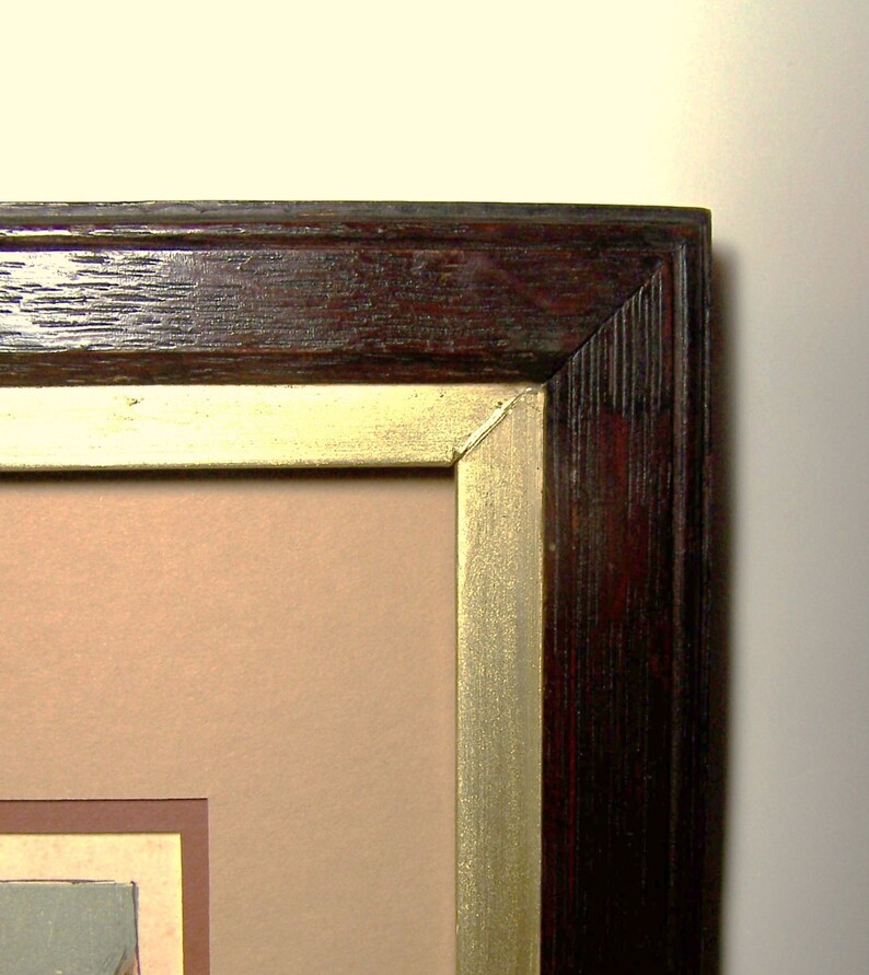 ANTIQUE PRINT & FRAME Royal Mile, Edinburgh John Knox House