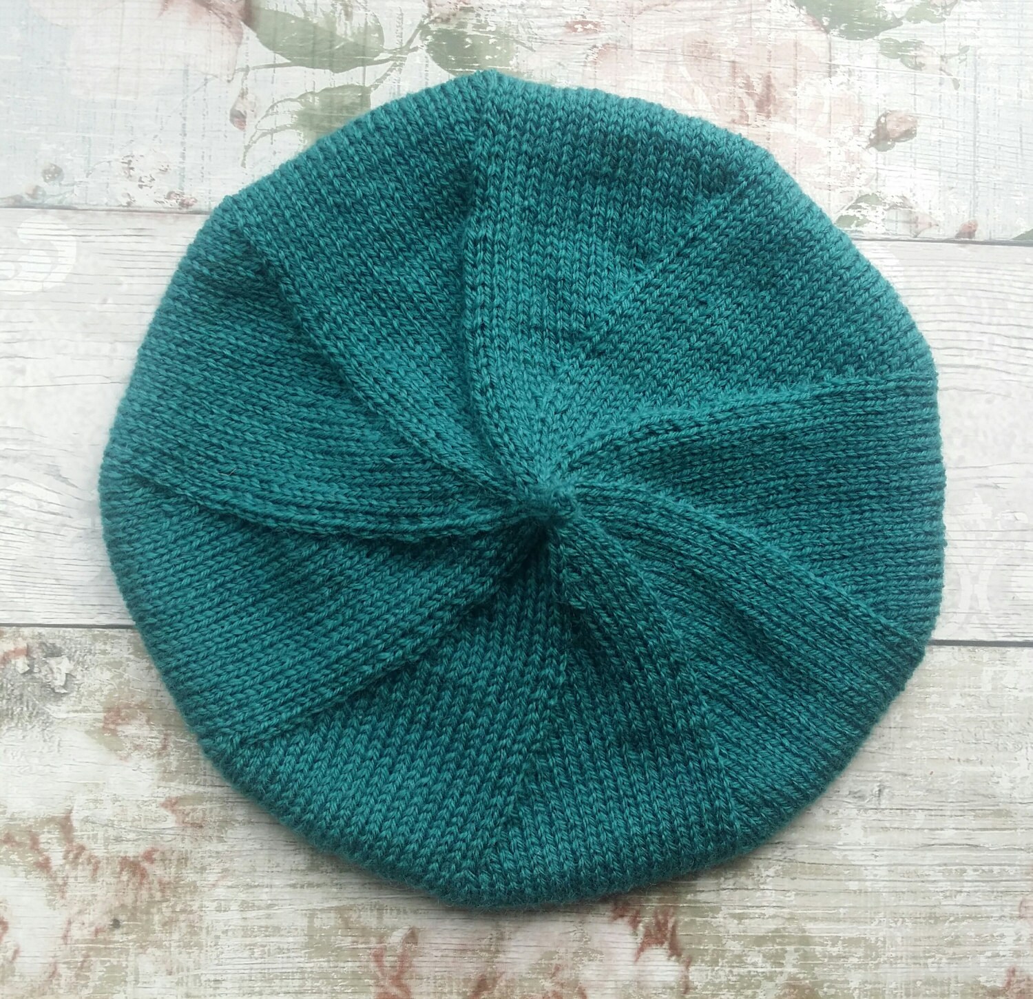 Beret Knitting Pattern Knitted Hat Pattern Beret Tam Etsy UK