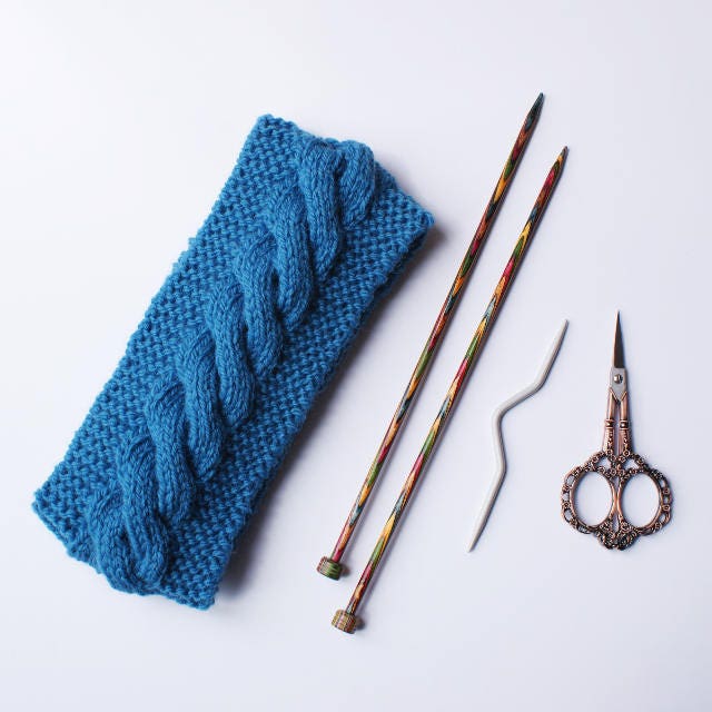 Ear Warmers Knitting Pattern 2 Patterns Twisted and Etsy