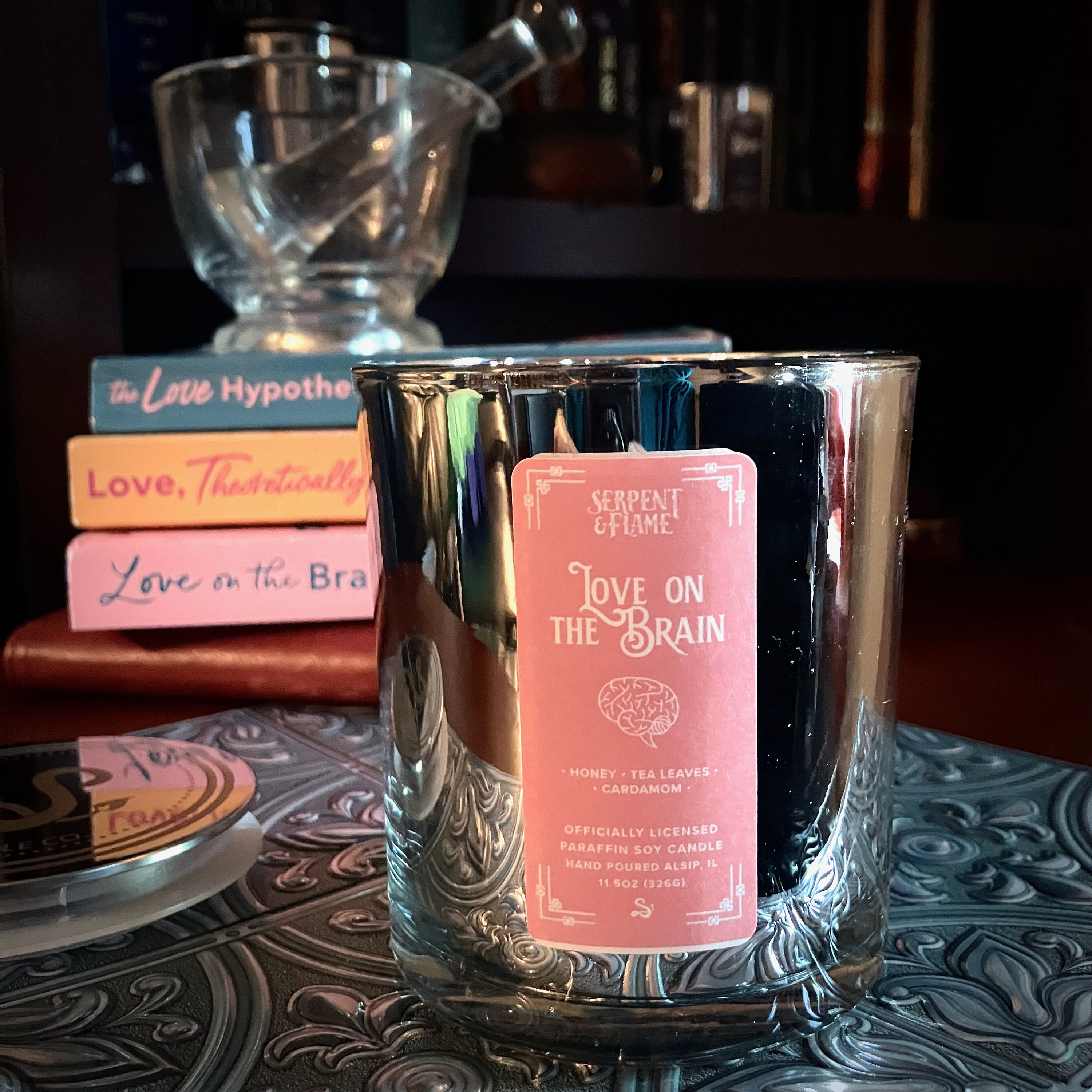 Love on the Brain, Honey Tea Cardamom Candle, Officially Licensed Ali ...