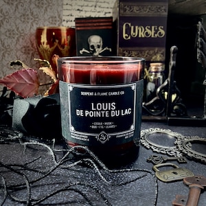 Louis Du Pointe Du Lac a través de Candle, licencia oficial de El universo inmortal de Anne Rice, Entrevista con el vampiro, Regalos literarios