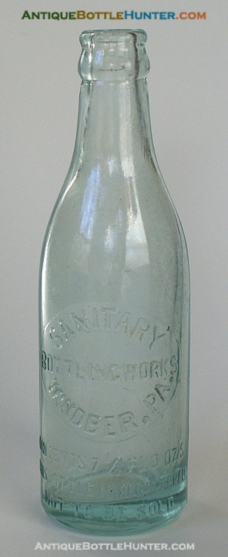 SANITARY Bottling Works WINDBER PA Pennsylvania Soda Beer Etsy