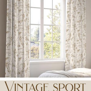 Vintage Sport nursery decoration