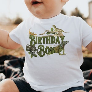 Reptile Party Matching Tshirt