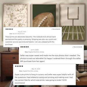 May include: A set of three framed art prints with football themes. The prints depict a play diagram, a football close-up, and a goalpost on a field. Each print measures approximately 50.8 x 76.2 cm.