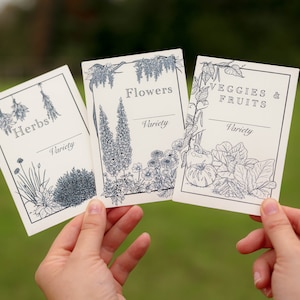 Seed packet Favor Vintage Seed Envelopes Wedding Favor Seed Packet Template Printable Seed Envelope Party Favor Seed Saving Envelope Classic