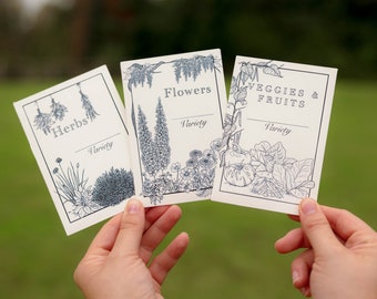 Seed packet Favor Vintage Seed Envelopes Wedding Favor Seed Packet Template Printable Seed Envelope Party Favor Seed Saving Envelope Classic