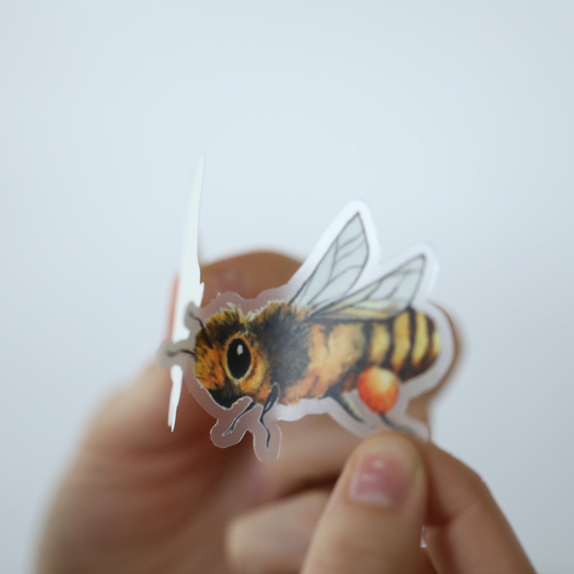 Bee Sticker Honeybee Sticker Vinyl Bee Sticker Set Waterproof Bee ...