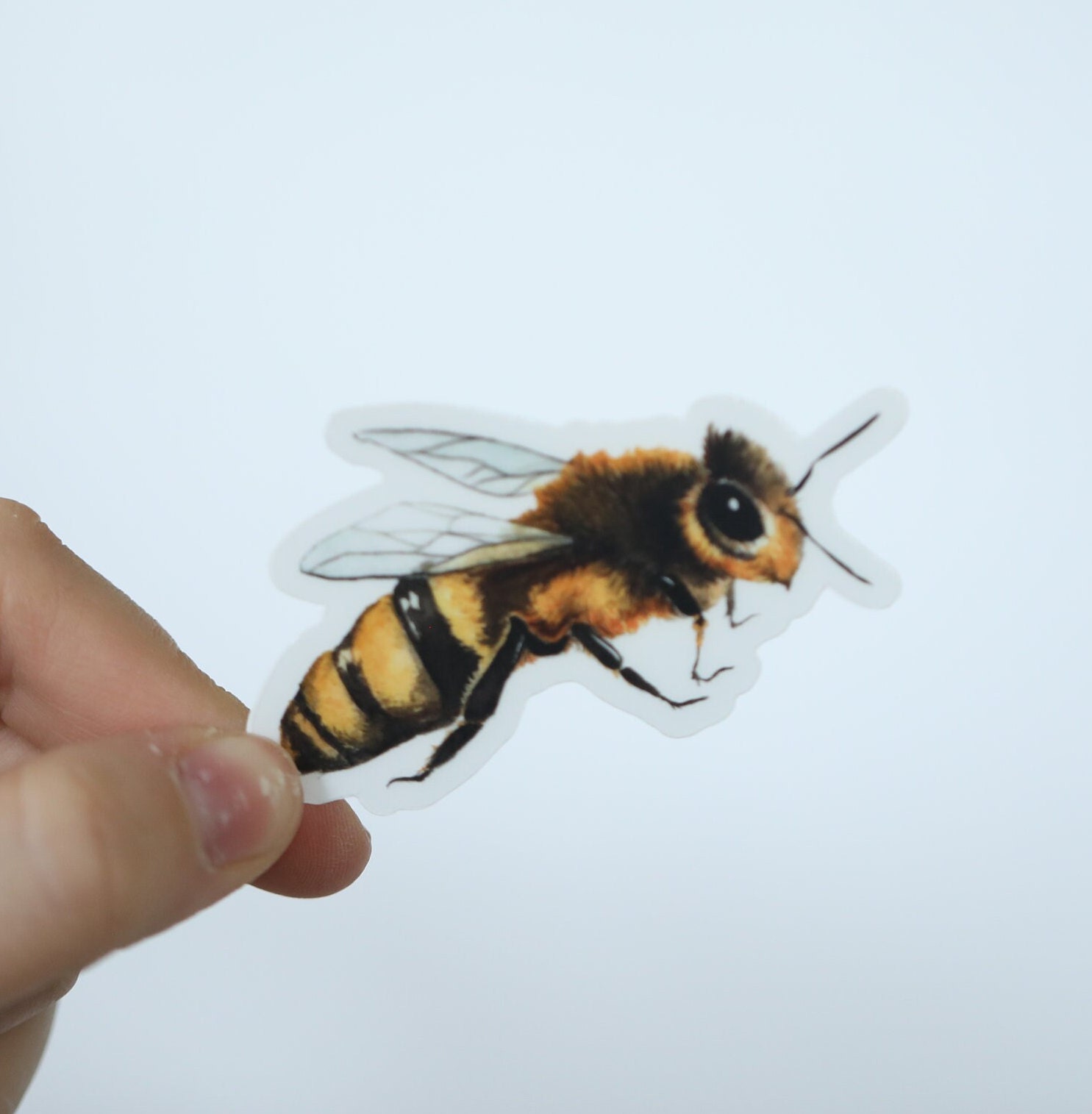 Bee Sticker Honeybee Sticker Vinyl Bee Sticker Set Waterproof Bee ...