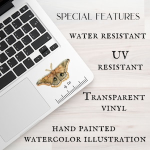 Water resistant sticker