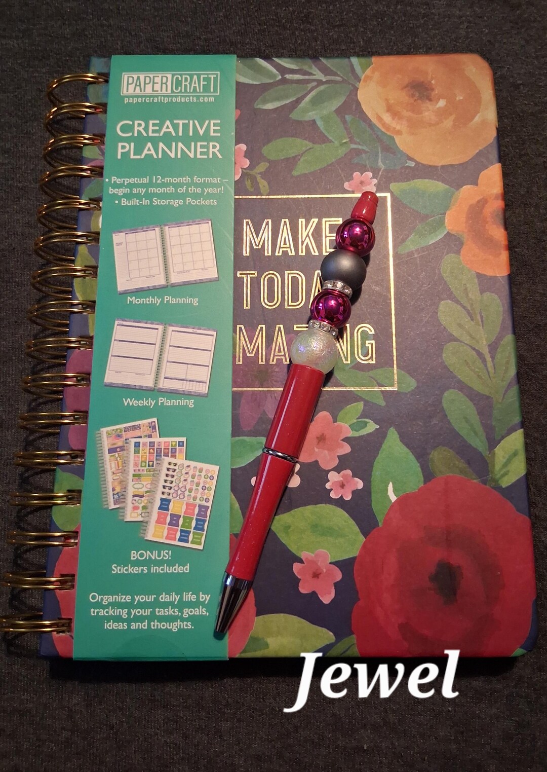 Planner and Pen Set - Etsy