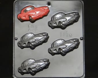 4+1 Camper Van Truck Car Bus Chocolate Candy Silicone Bakeware Mould Wax Crayons