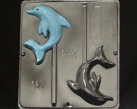 Stampo per lecca-lecca di cioccolato a forma di delfino 3409 - Main Image