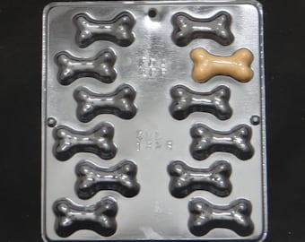 Dog Bone 2" x 1" Chocolate Candy Mold 1328