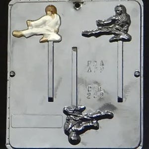 Karate Lollipop Chocolate Candy Mold 258