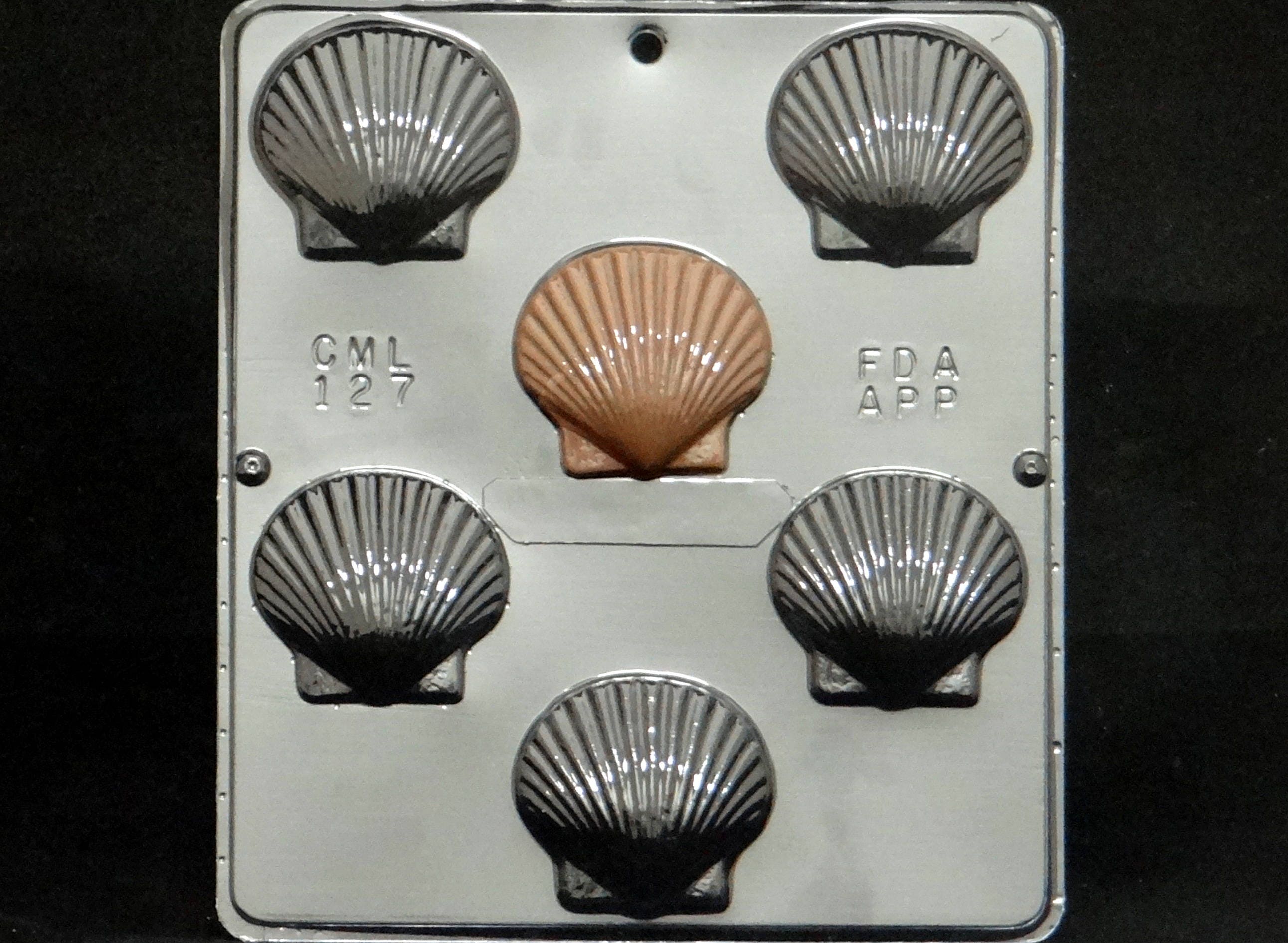 Scallop Shell Candy Mold for Chocolate Candy Making 127 Etsy