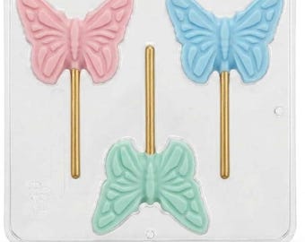 Schmetterling Lollipop Praline Silikonform 3371
