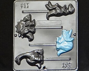 Dinosaur Lollipop Chocolate Candy Mold 291