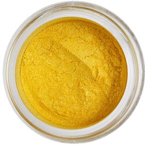 Canary Yellow Mimosa Luster Dust 2 grams - Cake Decorating Dusts Gum Paste DP-06