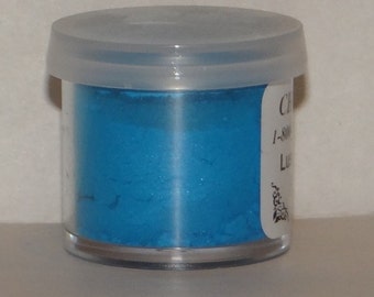 FREE SHIP! Peacock Blue - Tropical Blue Luster Dust 2 grams - Cake Decorating Dusts Gum Paste DP-17