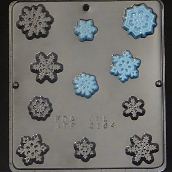 Snowflake Pieces FROZEN Movie Party Chocolate Candy Mold Christmas 2164