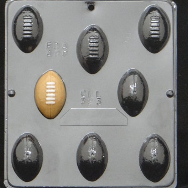 Football Assembly Chocolate Candy Mold 323
