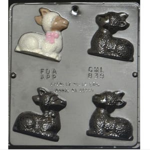 Lamb Assembly Chocolate Candy Mold 839