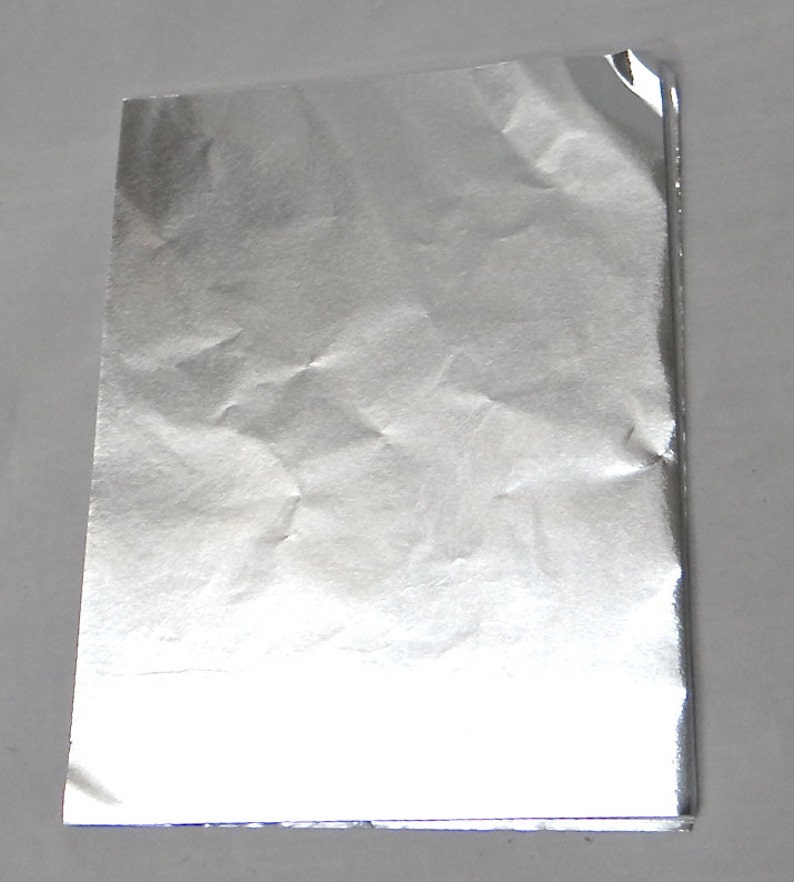 Silver Candy Foil Wrappers Confectionery Foil 125 or 500 Count - Etsy