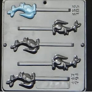Kangaroo Lollipop Chocolate Candy Mold 252
