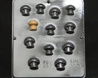 Molde de chocolate con forma de hongo 1246