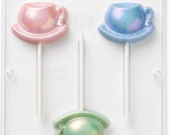 Teetasse Lollipop Schokoladenform 3407