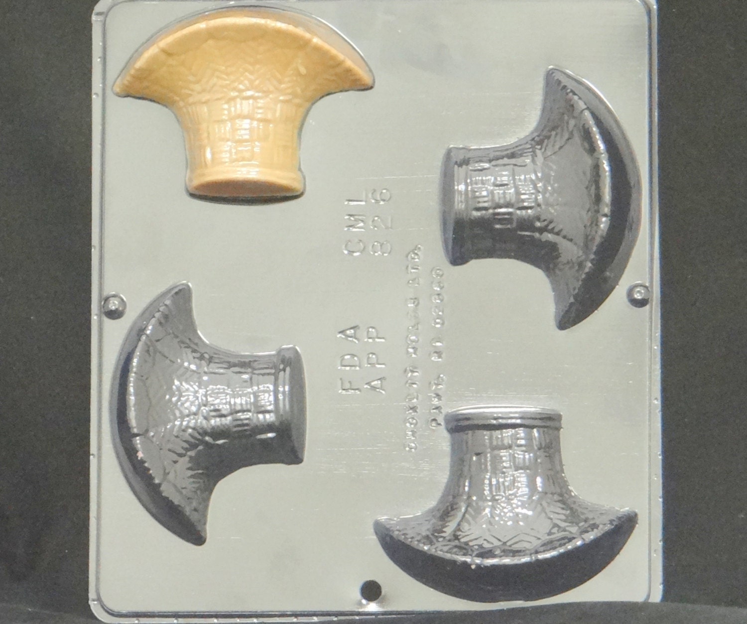 Easter Basket Assembly Chocolate Candy Mold Easter 826 Etsy